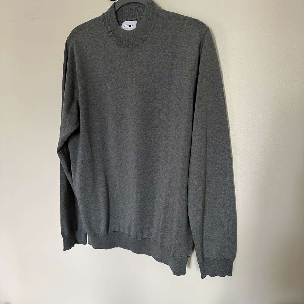 NNO7 No Nationality Martin Mock Neck Sweater